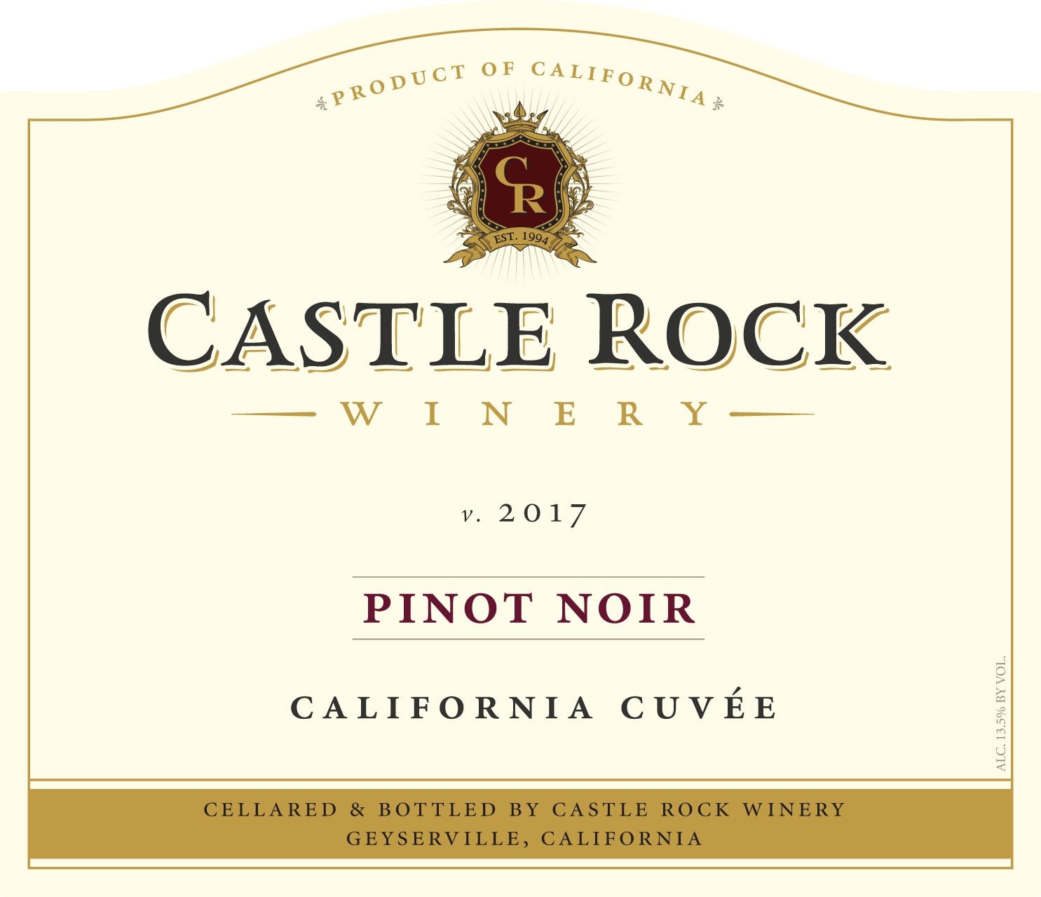 Castle Rock California Cuvee Pinot Noir 2022