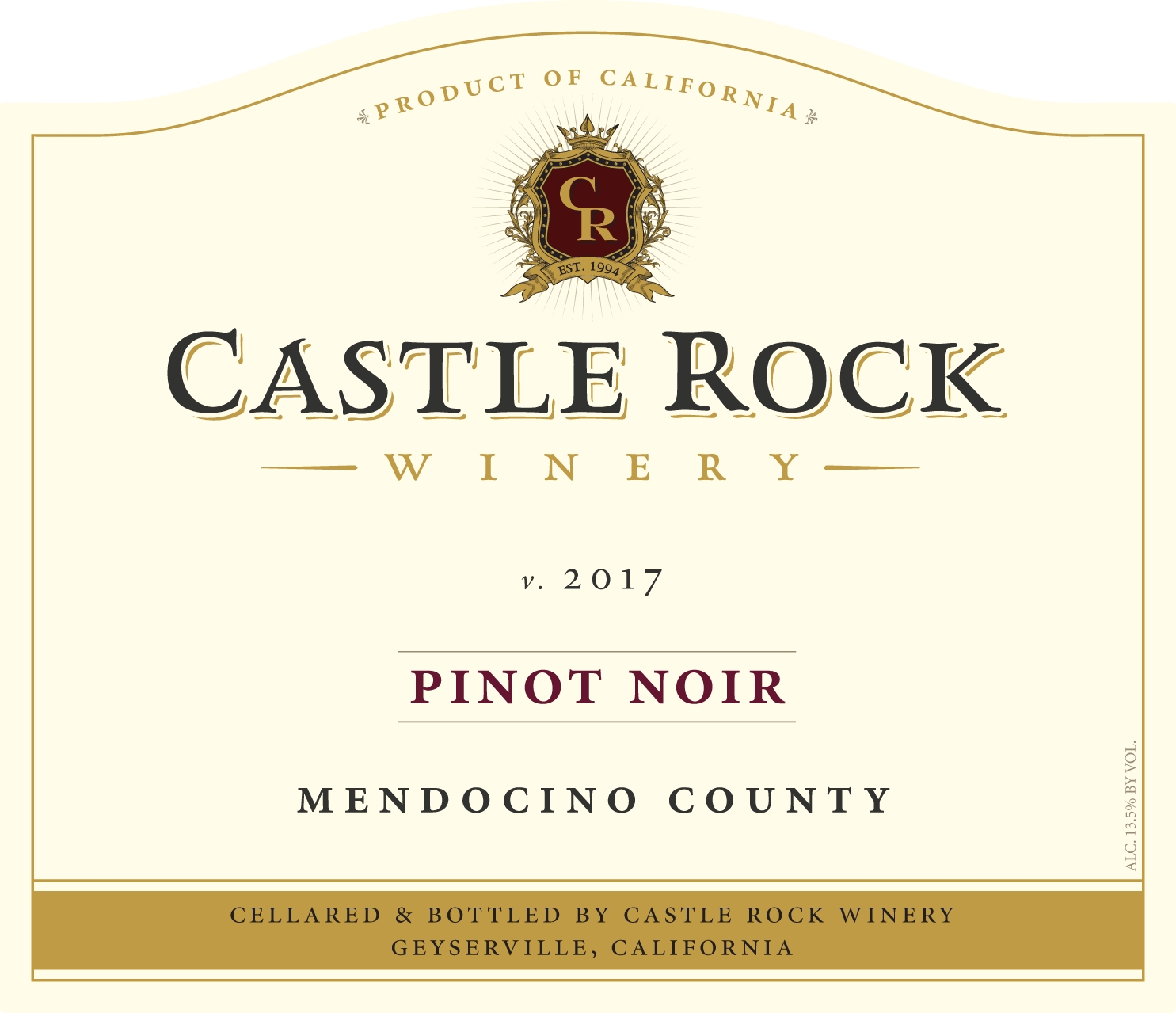 Castle Rock Mendocino Pinot Noir 2021