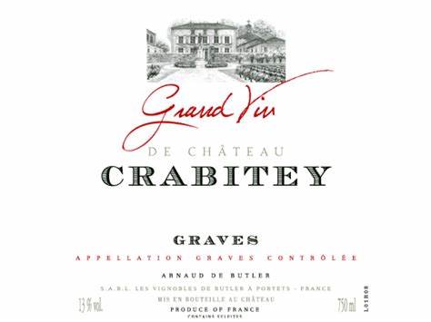 Chateau Crabitey Graves  2015