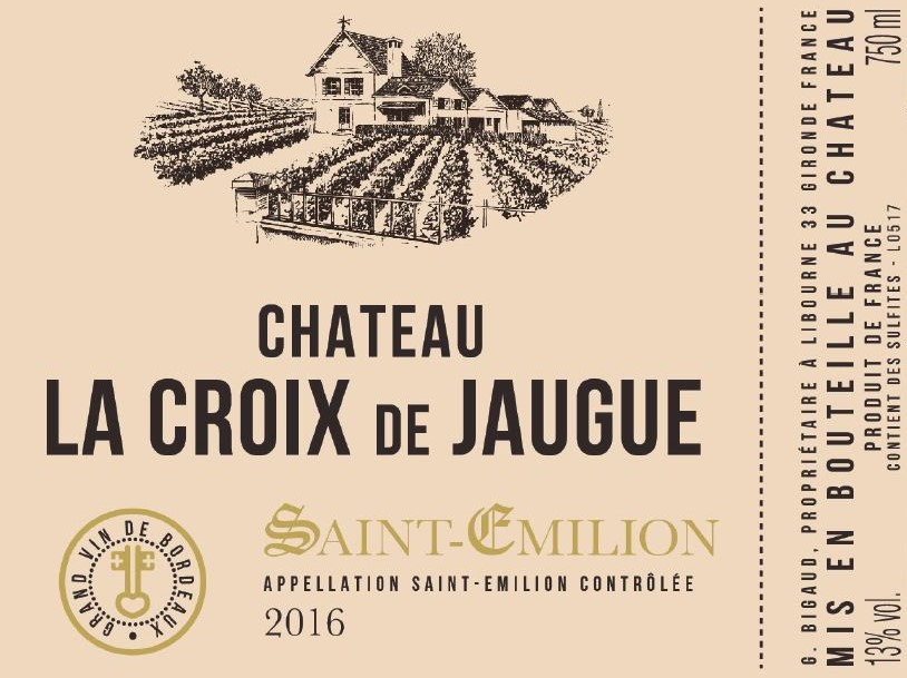 Chateau La Croix de Jauque Saint Emillion 2019