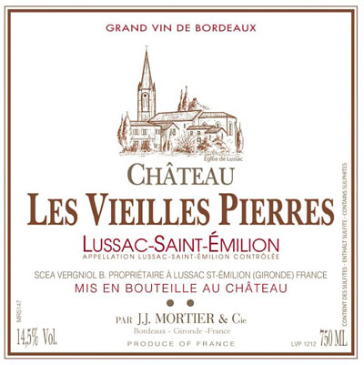 Chateau Les Vielles Pierres Lussac Saint Emilion 2