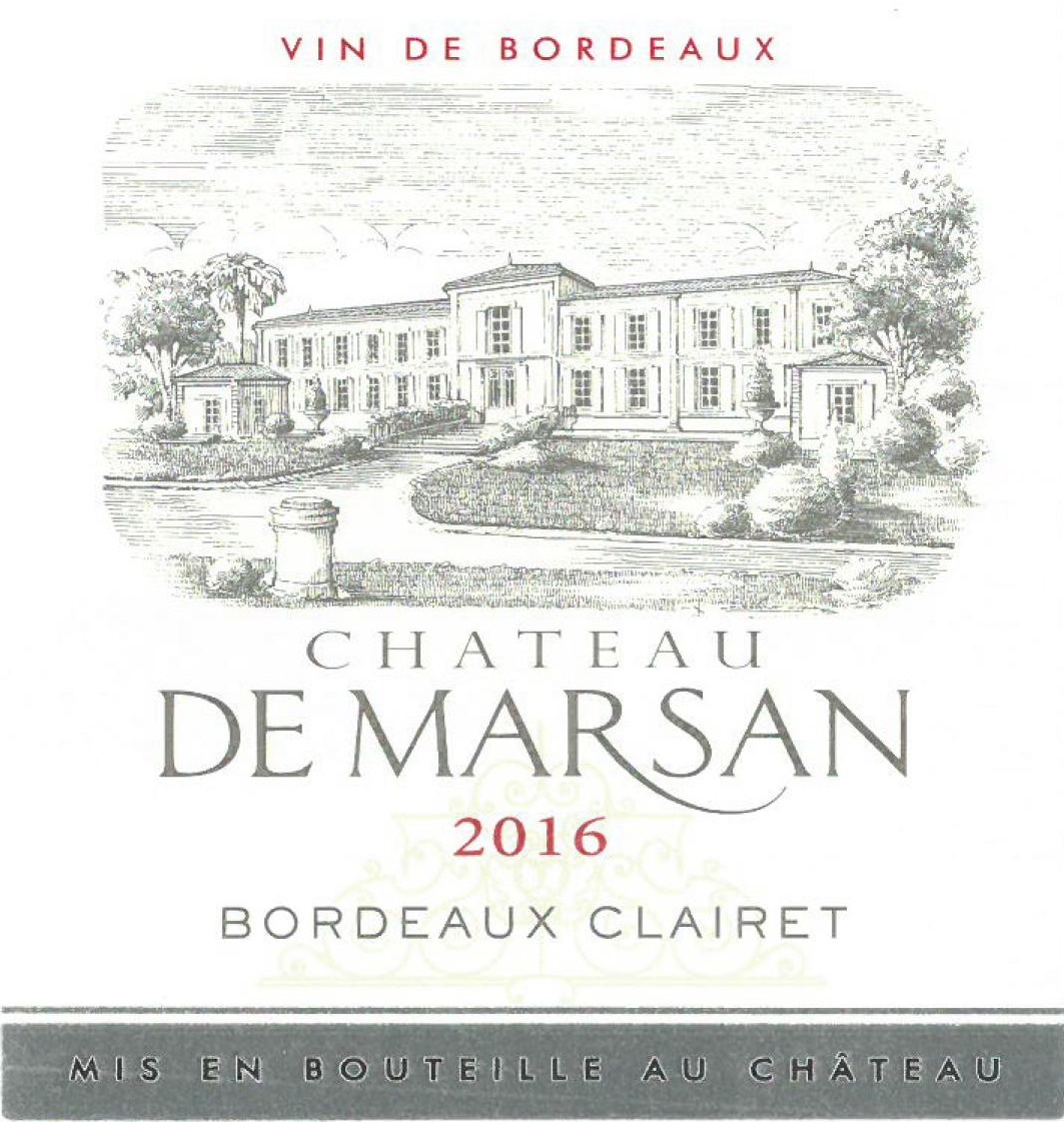 Chateau de Marsan Cadillac 2018