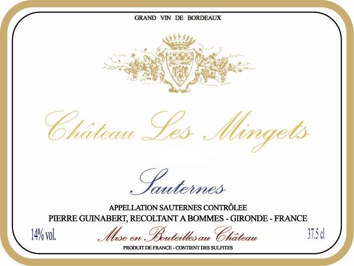 Chateau Juge les Mignets Sauternes 2019