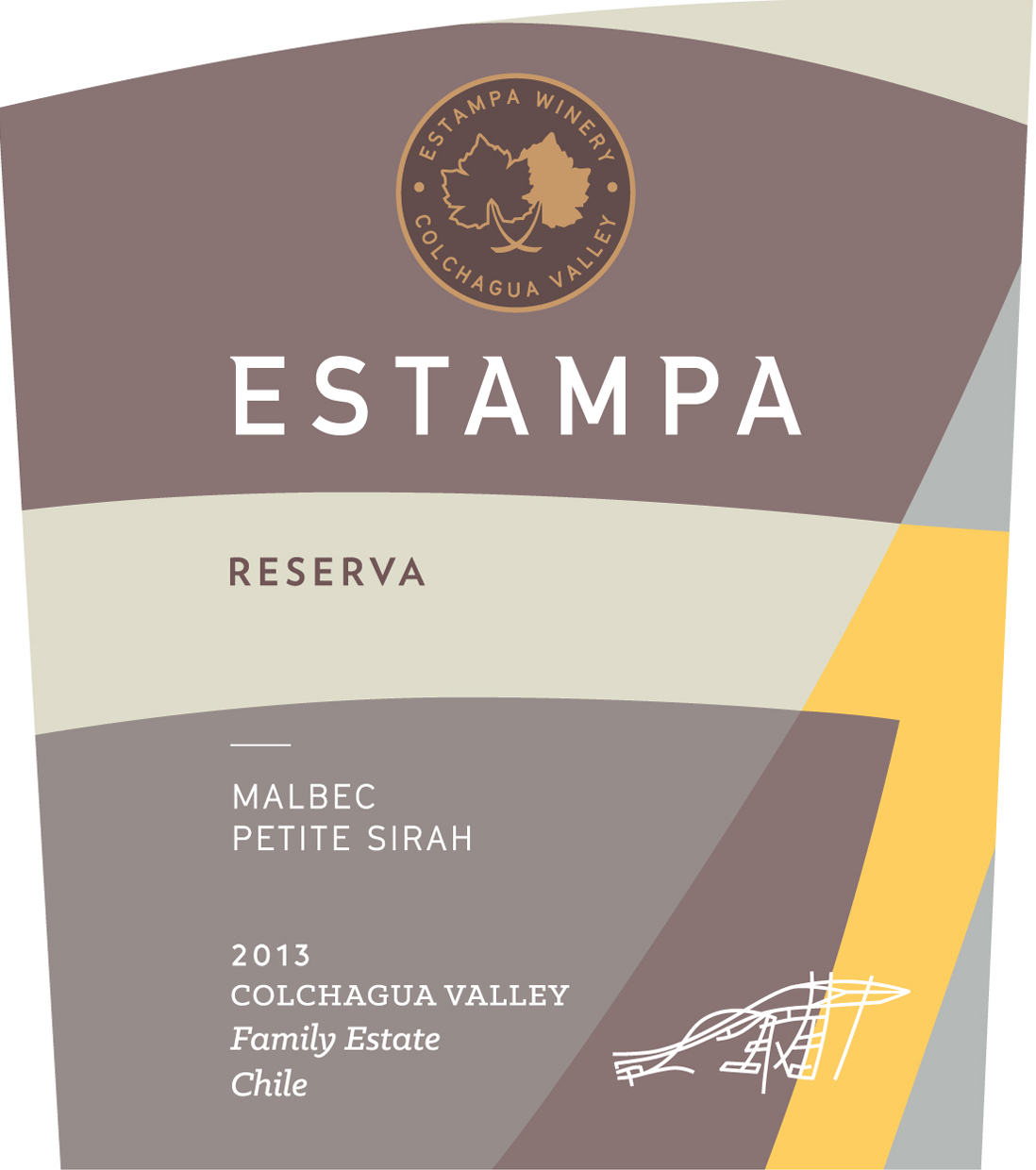 Estampa Reserve Malbec-Syrah 2021