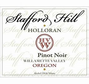 Stafford Hills Willamette Valley Pinot Noir 2022