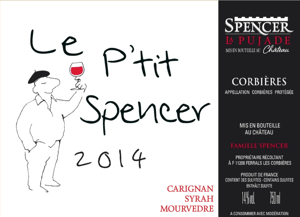 Le P'tit Spencer Corbieres 2018 "Organic"