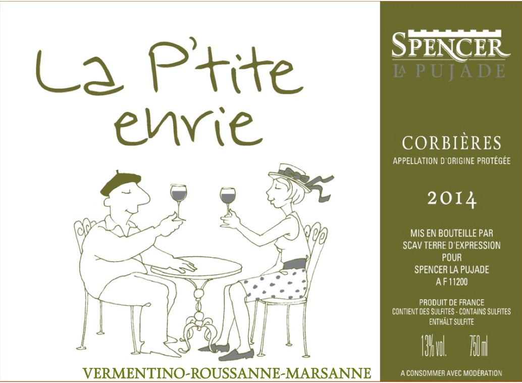 La P'tit Envie Corbieres Blanc 2019 "Organic"