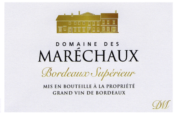 Domaine des Marechaux Bordeaux Superior 2022