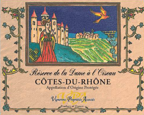 Reserve de la Dame a L'Osieau Cotes du Rhone Rouge 2020