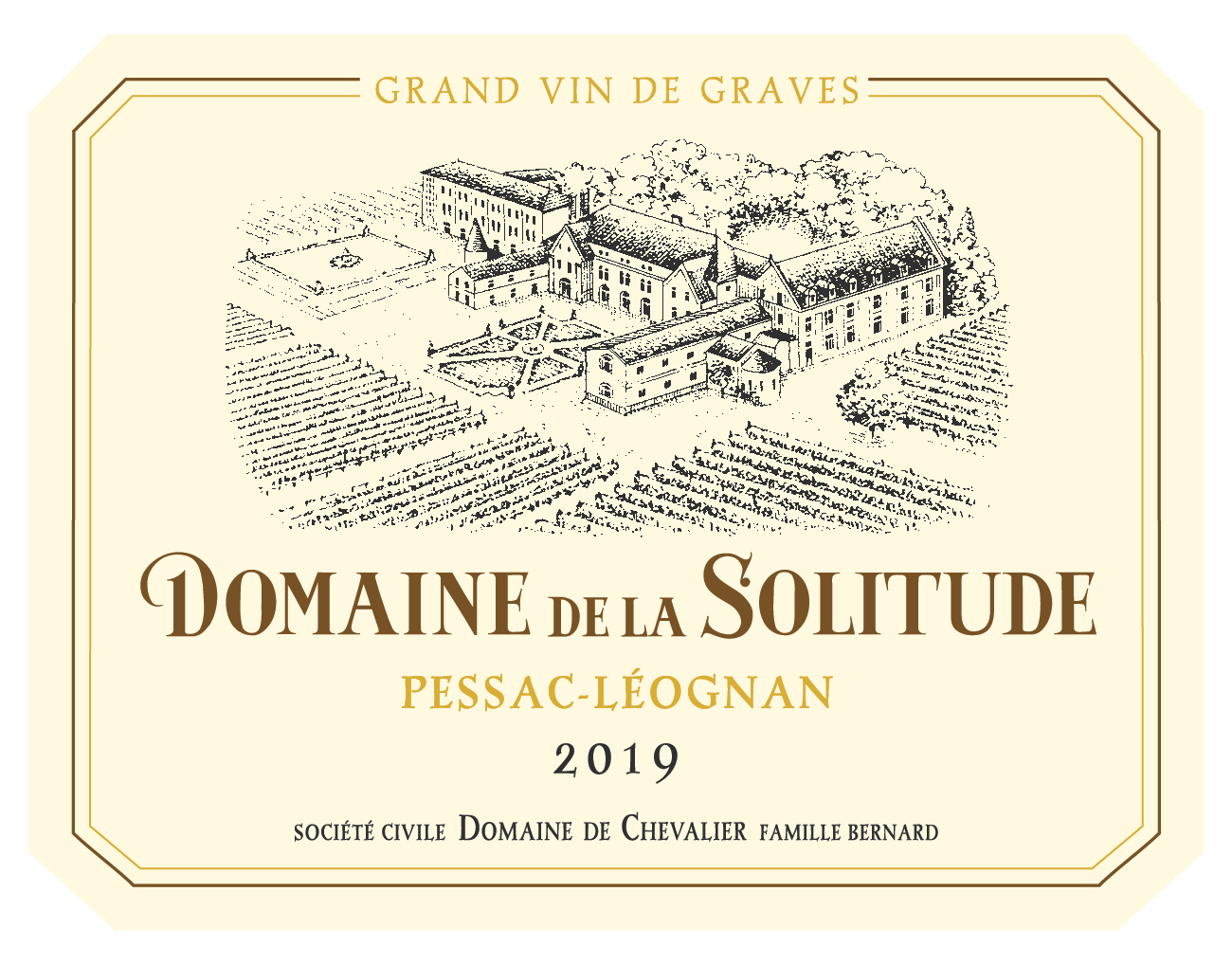 Domaine de la Solitude Pessac Leognan Blanc 2019