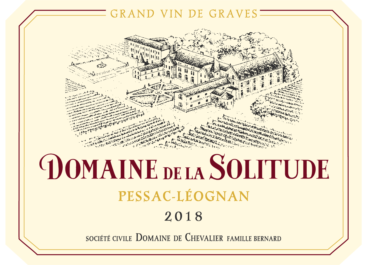 Domaine de la Solitude Pessac Leognan Rouge 2018